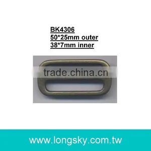 Metal Rectangle Buckle Slider for Belt (#BK4306/38mm) thumbnail-1