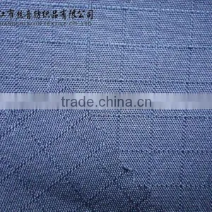 0.7 Jacquard Grid Pongee Fashional Lady's Wear Fabric thumbnail-1