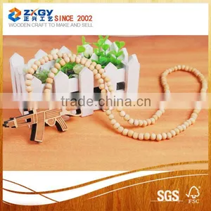 Mini-rosary Wooden Prayer Beads Any Color thumbnail-1