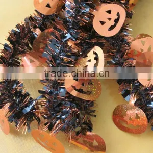 PET Wire Golden Pumpkin Plastic Halloween Day Garland thumbnail-2