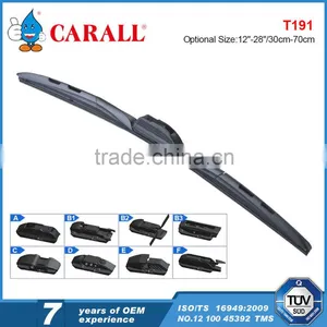 Multi-clip Hybrid Type Car Accessories Windshield Wiper Blade With Elasic Steel Backbone thumbnail-1
