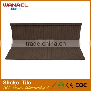 WANAEL Factory Selling Cheap Flat Synthetic Terracotta Shingle Villa Roof Tile thumbnail-5