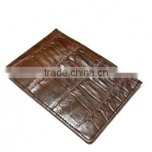 Crocodile Leather Card Clip Wallet SCRCW-007 thumbnail-2