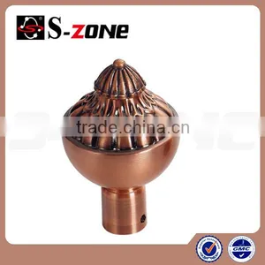 European Style Metal Curtain Rod Finial for Accessories Curtains thumbnail-5