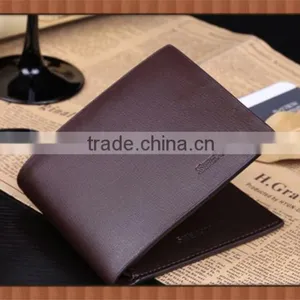 2015 Man's Wallet In Hot Selling, Genuine Leather Wallet, Customized Logo Man's Wallet thumbnail-1