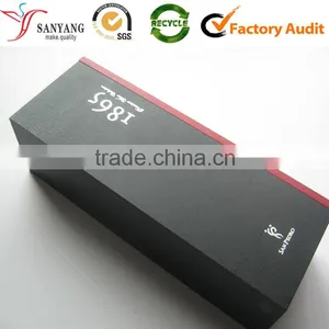 Sliding MDF Liquor Bottle Gift Box Red Wine Box Made in China Package Manufacturer thumbnail-3