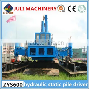 China Juli Brand ZYS600B-B Hydraulic Static Pile Driver for South-east Asia Countries thumbnail-1