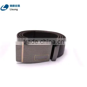 Luxury Automatic Buckle Adjustable Leather Belt Without Holes thumbnail-4