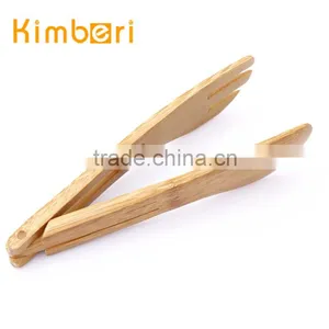 Outdoor Foldable Bamboo Fish Meat Tong thumbnail-1