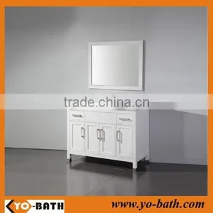 Bathroom Vanity With Wooden Stain Finish thumbnail-1