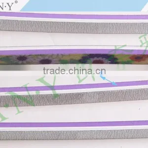 Nail Art Care Rough Sand Wite Paper Plus Sponge Oval Nail File 100/180 Grit thumbnail-5
