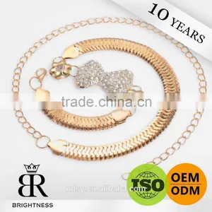 Beautiful Women's Sexy Waist Chain for Clothing Brightness F1-80042 thumbnail-1