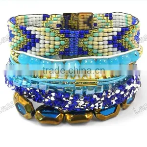 Triple Braided Magnetic Charm Bracelet Paracord Bracelet thumbnail-1