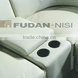2016 Home Furniture Full Grain Leather Sectional Couch thumbnail-3