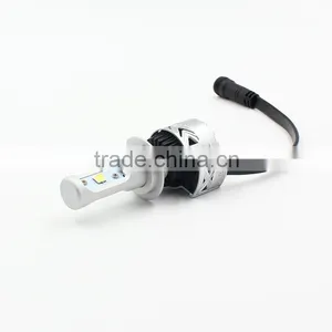 H7 72W 12000LM 6500K CRE E XHP50 LED Car Headlight Conversion Kit Fog Lamp Bulb DRL Super White Wholesale h7 Led Head Lamp thumbnail-2