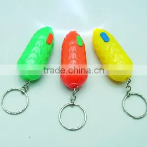 Peanut Keychain,LED Plastic Peanut Keychain thumbnail-2