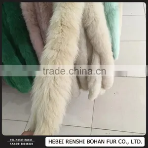 Real Fur Trim / Wholesale Fox Fur Trim /Detachable Fox Fur Collar thumbnail-3
