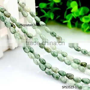 2016 New Fashion DIY Waterdrop String Natural Marble Beads for Necklace Making thumbnail-2