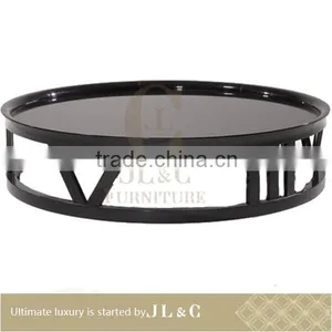 JT16-04 Coffee Table With Solid Wood and Real Leather in Living Room From JL&C Furniture New Design 2014 (China Supplier) thumbnail-1