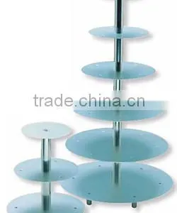 Crystal Cake Stand,hanging Crystals Cake Stand,lighted Acrylic Cake Stand thumbnail-3