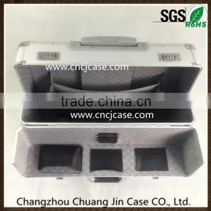 Abs Aluminum Trolley Case With Sandwich Zipper Bag thumbnail-1