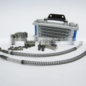Hydraulic Motorcycle Oil Cooler Filled Radiator thumbnail-1