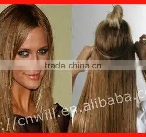 100% Human Remy Hair Clip In Extensions Indian Hair Extension thumbnail-1