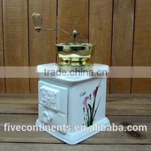 New Manual Ceramic Coffee Grinder Coffee Maker thumbnail-3