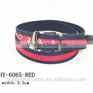 Webbing Belt With Reversible Buckle thumbnail-2