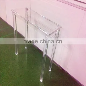 White Acrylic Dest Riser Tidy thumbnail-1