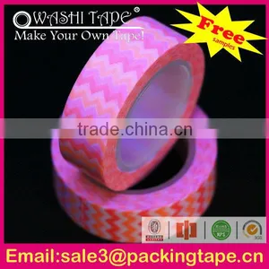 Hot Sale Custom Neon Color Washi Tape thumbnail-6
