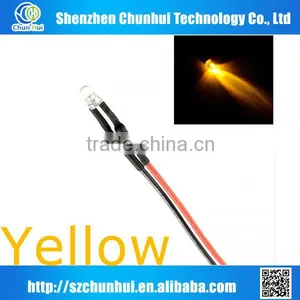 Red,green,blue,white,yellow 3 mm Through Hole Prewired Led thumbnail-4