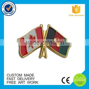 Custom Round Cross Flag Lapel Pins, Flag Pins Making Supplier thumbnail-5