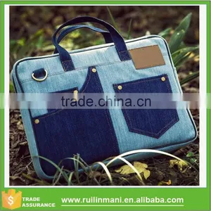 Quality Denim Tote Handbag Crossbody Messenger Computer Laptop Bag Handbags Australia Laptop Bag Shopper thumbnail-6