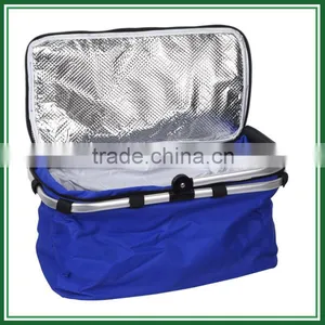 Wholesale Folding Picnic Basket With Aluminium Frame thumbnail-1