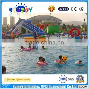 2016 Sunjoy Hot Sale Inflatable Above Ground Swimming Pool thumbnail-1