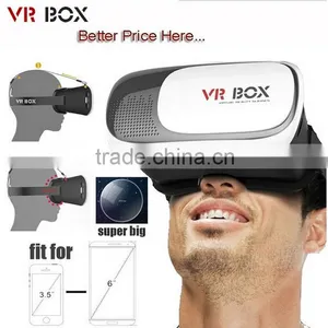 Smartphone Headset Virtual Reality VR Box 3D Video Glasses Smart Phone thumbnail-1