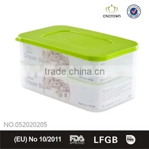 2 Layers Crisper 500ml Each With Colorful Lid Promotional Item thumbnail-1
