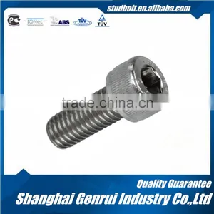Stainless Steel304 Cylinder Screw DIN7984 Hex Socket Thin Head Cap Screw With Full Thread thumbnail-2