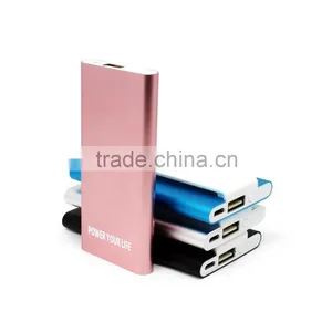 Aluminum 3000mAh Power Bank Charger, Mini Portable Power Bank Clip, Wholesale New Power Bank 3000mAh thumbnail-1