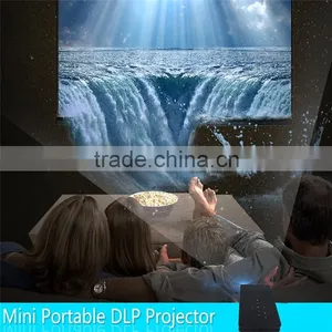 P8 RK3128 Micro Projector P8 DLP Mini Quad Core 1g 8g CPU 2.4G & 5.8G Dual-band Wifi Android Mini Projector thumbnail-5