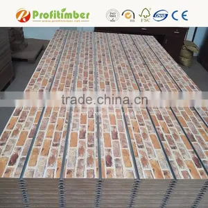 PVC Laminated MDF Grooved Board Aluminum Slatwall Panel thumbnail-6