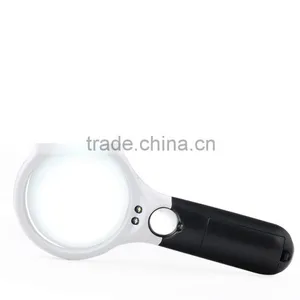 With RoHS High Quality 3LED Illuminated Inspection Magnifier thumbnail-4