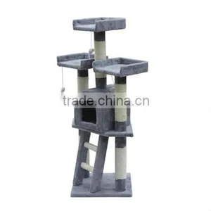 Aimigou Cat Tree Condo House Beige Coffee thumbnail-4