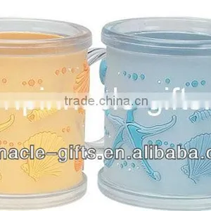 ABS+soft PVC 3D Transparency Pen Cup thumbnail-1