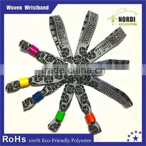 High Quality Customized 100% Polyester Wristband for Theme Festival Event&led Wristband thumbnail-5