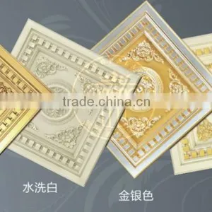 pu Ceiling Medallion Can be Used as Lamp Base thumbnail-2