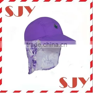 UV Sun Protective Girls UPF 50+ Flap Hats thumbnail-5