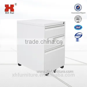 Black 3 Drawer Move Metal Cabinet thumbnail-6