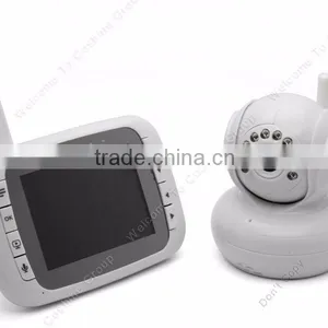 3.5" Color LCD 2.4Ghz Wireless Video Camera Night Vision 2X Zoom Baby Monitor thumbnail-1